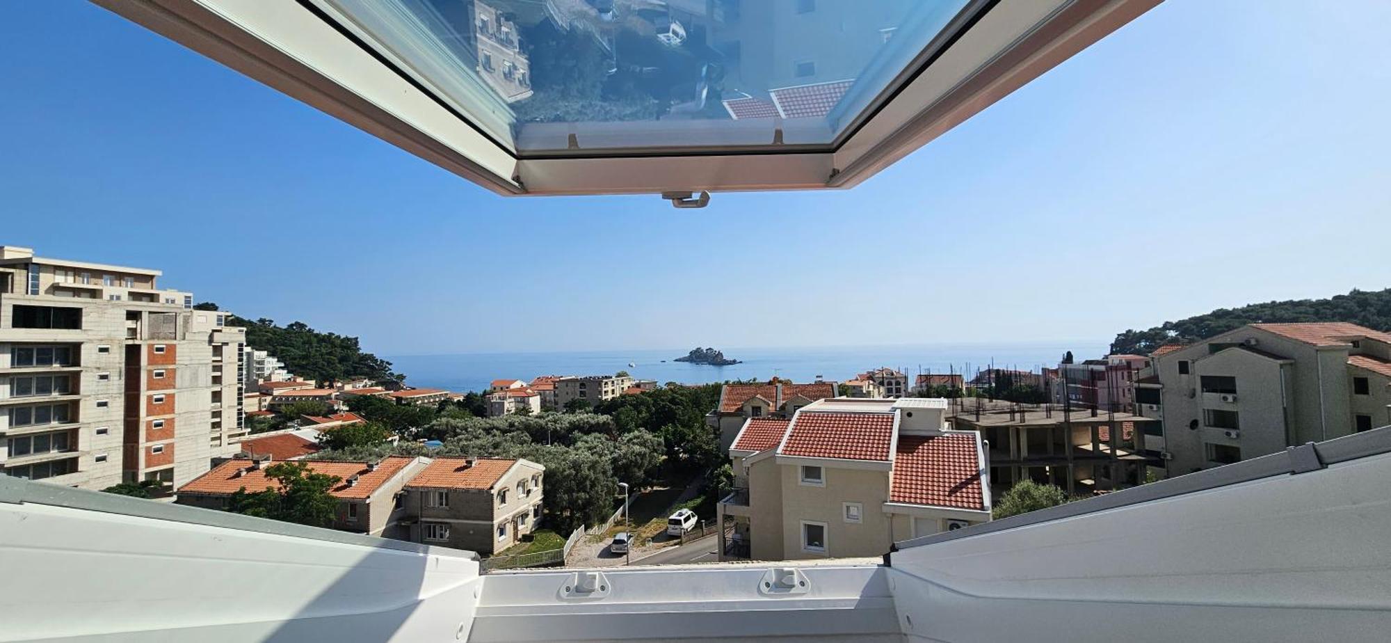 Sea View Apartment Aria Petrovac Bagian luar foto