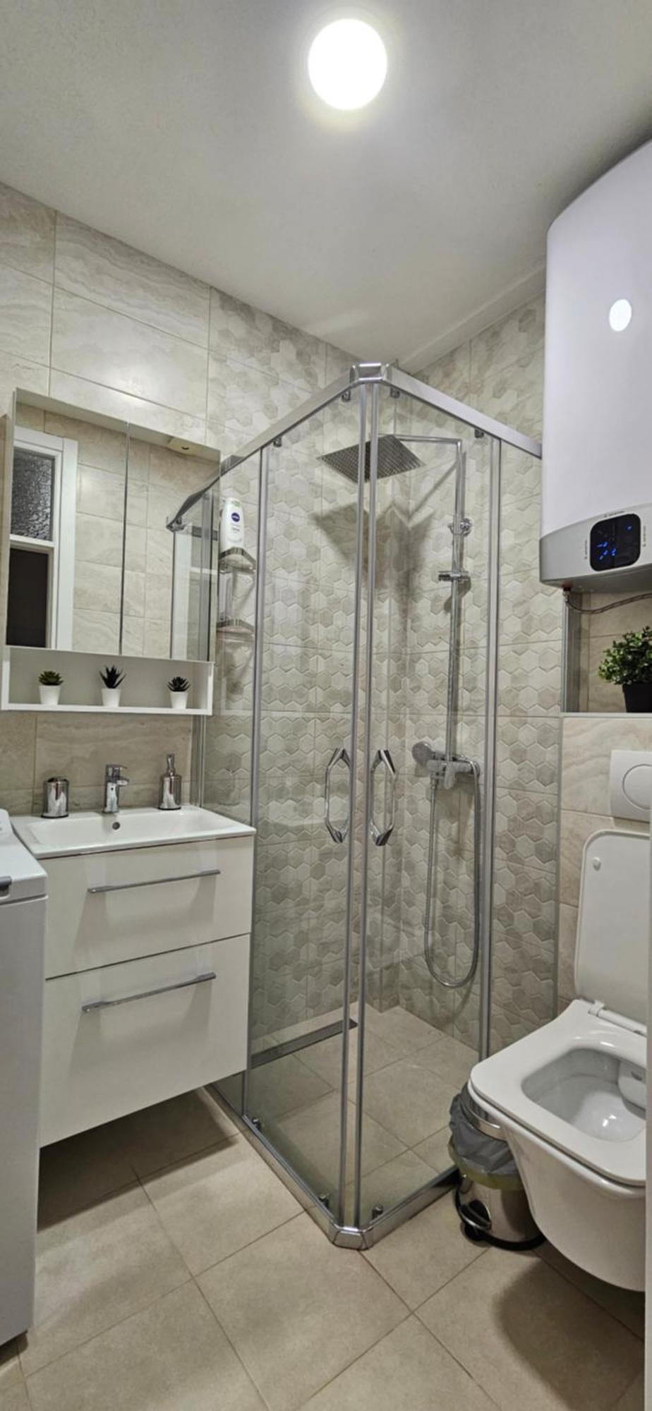 Sea View Apartment Aria Petrovac Bagian luar foto